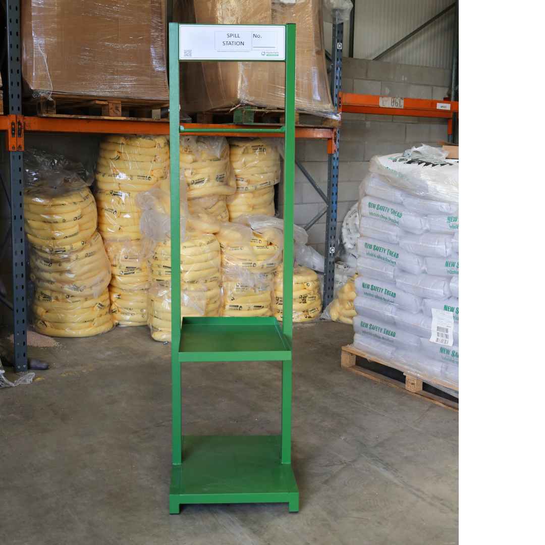 Steel Floor Standing Absorbent Station
