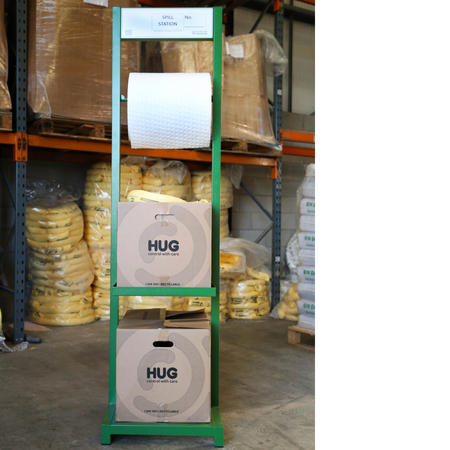Steel Floor Standing Absorbent Station