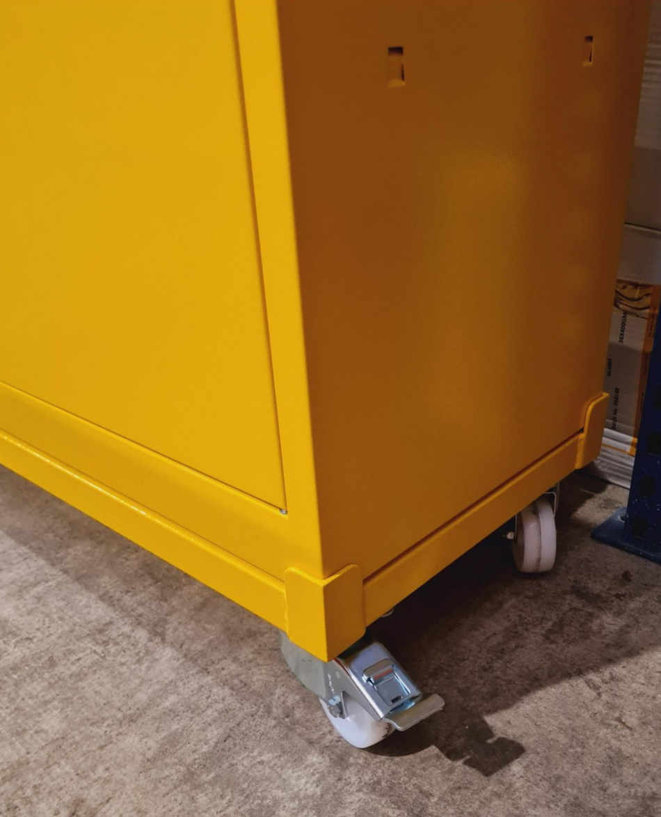 Mobile Dangerous Substance Storage Cabinet | Lockable COSHH Chemical Storage