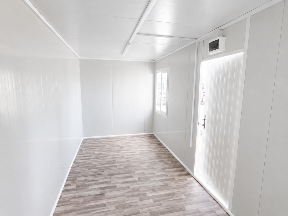 20ft x 8ft Insulated Container Office | Pre-Built Site Office