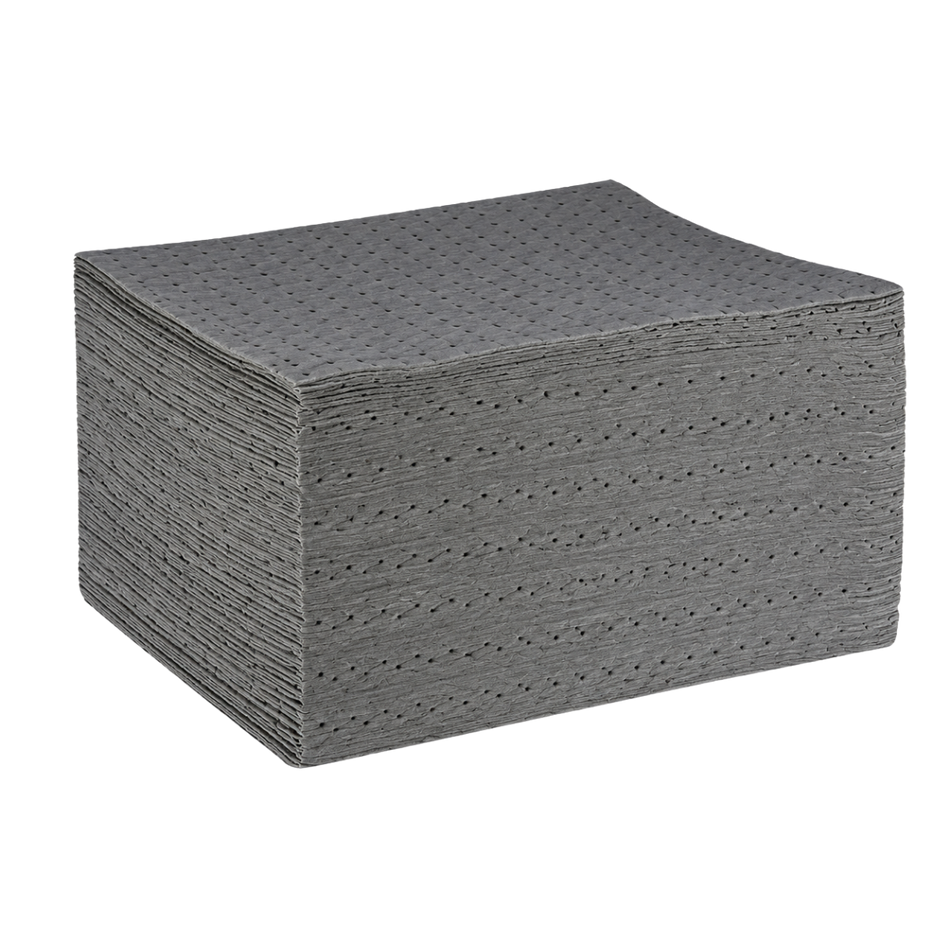 HUG Heavyweight Maintenance Absorbent Pads | Pack of 50 - General Purpose Spill Pads
