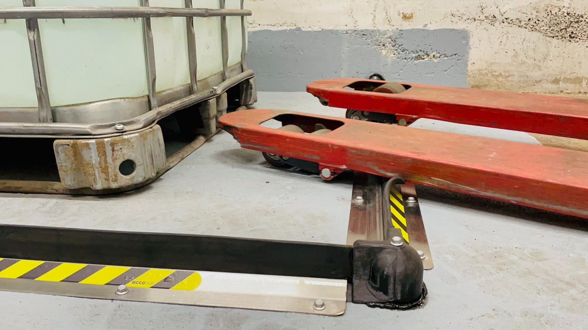 HUG Drive-Over Spill Barrier 55mm | Forklift & Pallet Truck Spill Containment Barrier