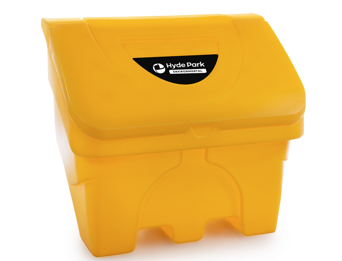 200 Litre Grit Bin | Heavy Duty Outdoor Salt Storage Bin
