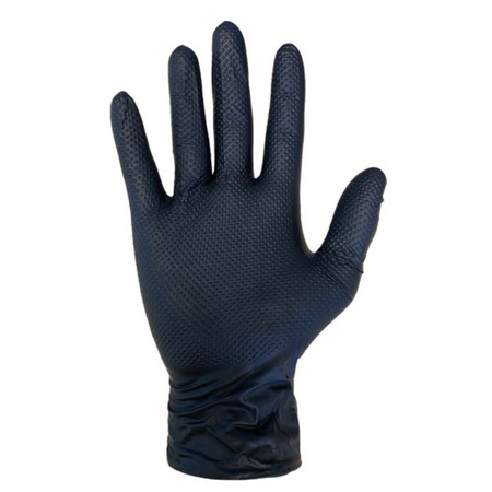 Black Ideal Grip Gloves | Lightweight Nitrile Coated Work Gloves