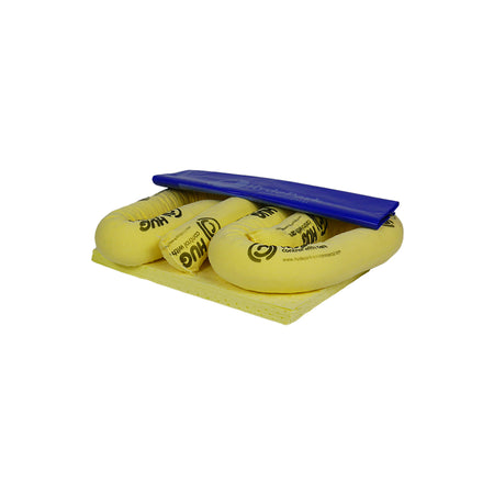 HUG 210 Litre Chemical Emergency Spill Kit | Mobile Chemical Spill Kit with Wheelie Bin