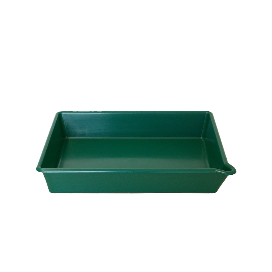 Green Drip Tray With Pouring Lip