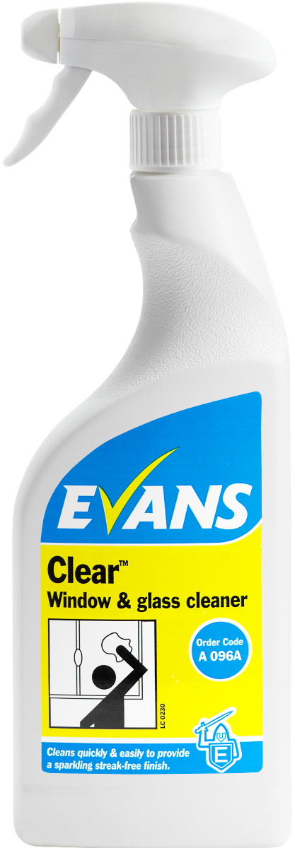 Evans Window, Gass & Steel Cleaner 750ml