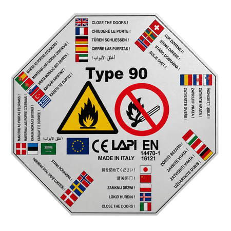 Type 90 Fire Rated Safety Storage Cabinet | EN 14470-1 2 Door Flammable Cabinet
