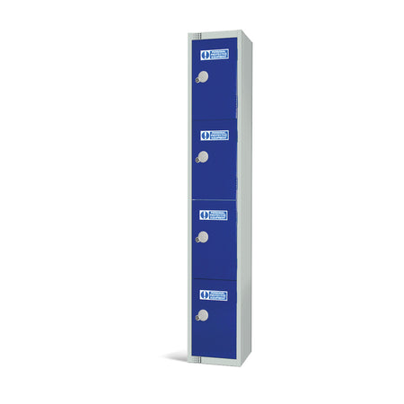 Four Door PPE Locker 1800 x 300 x 300mm