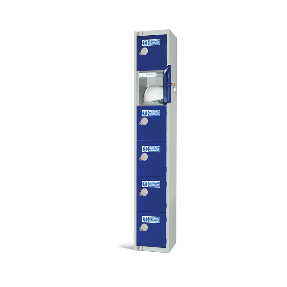 Six Door PPE Locker 1800 x 300 x 300mm