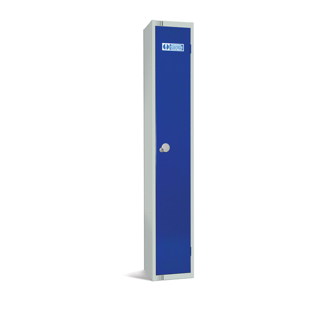 Single Door PPE Locker 1800 x 300 x 300mm