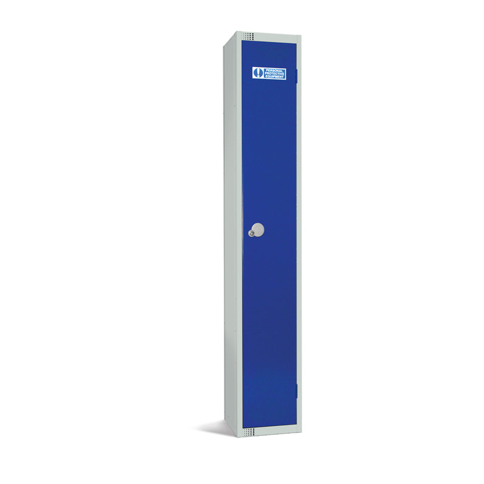 Single Door PPE Locker 1800 x 300 x 300mm