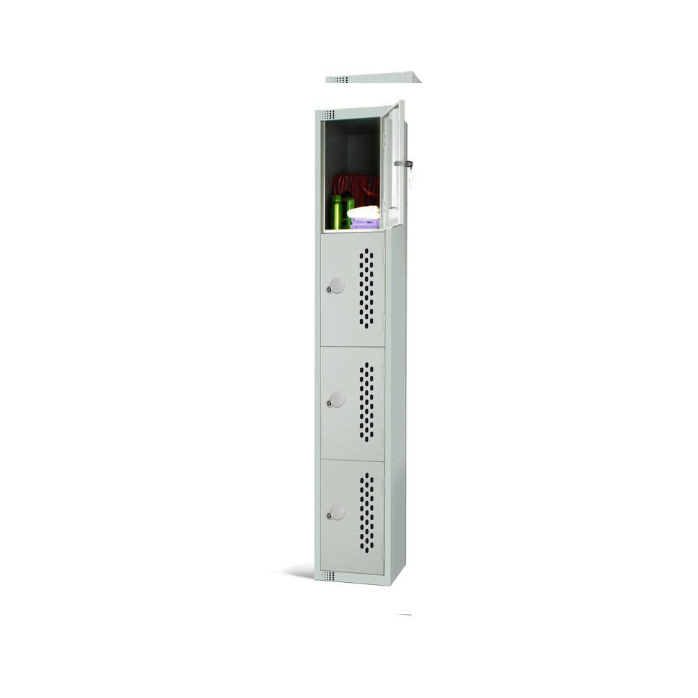 Four Door PPE Locker 1800 x 300 x 450mm