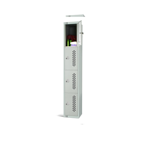Four Door PPE Locker 1800 x 300 x 450mm