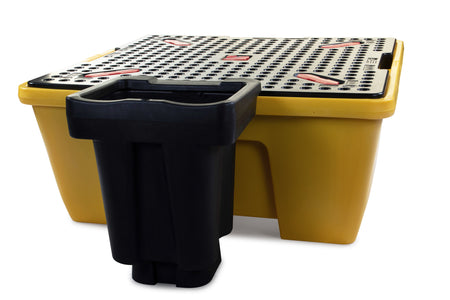 Low Profile Single IBC Bunded Pallet | 1260L IBC Spill Containment