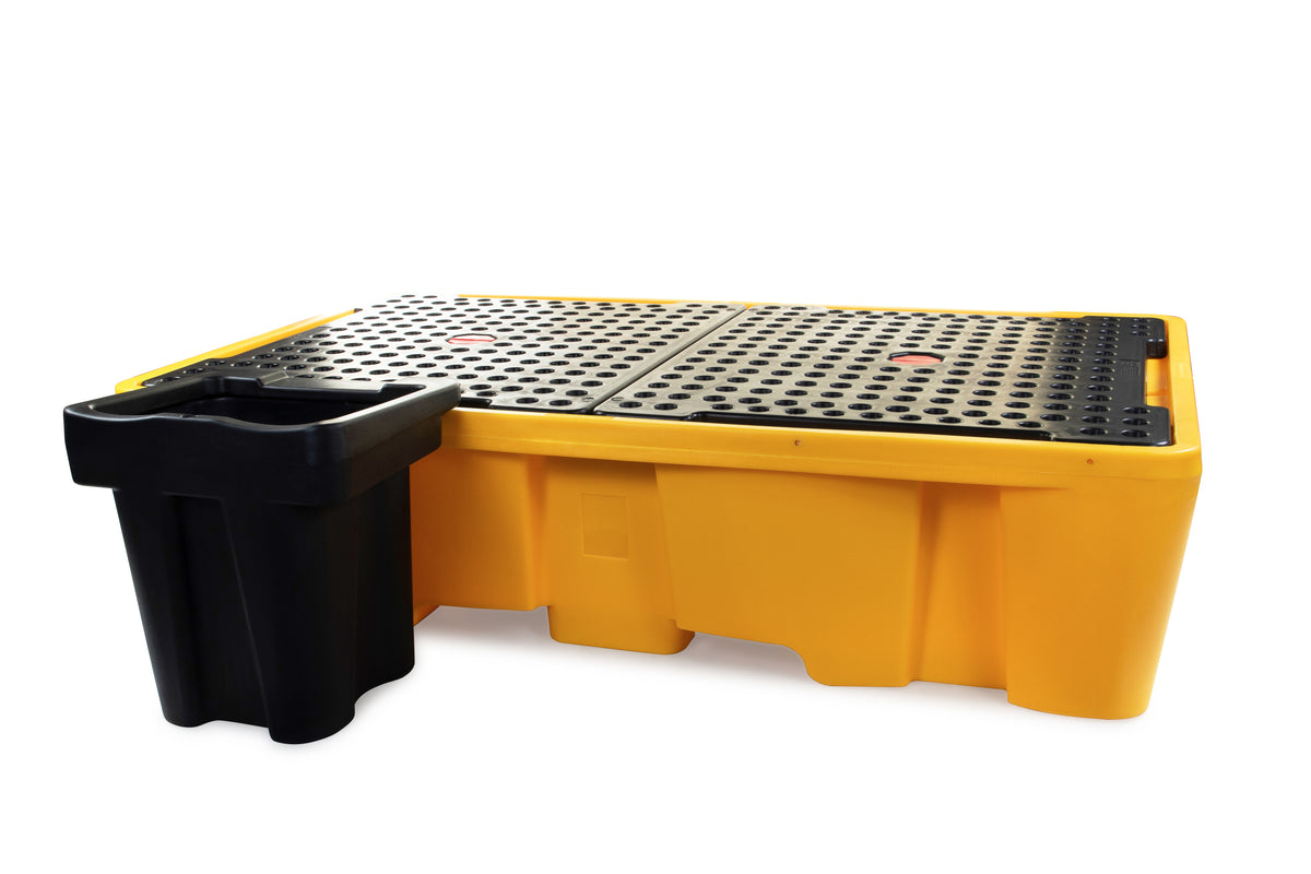Double IBC Bunded Pallet | Spill Containment for 2 x 1000L IBCs