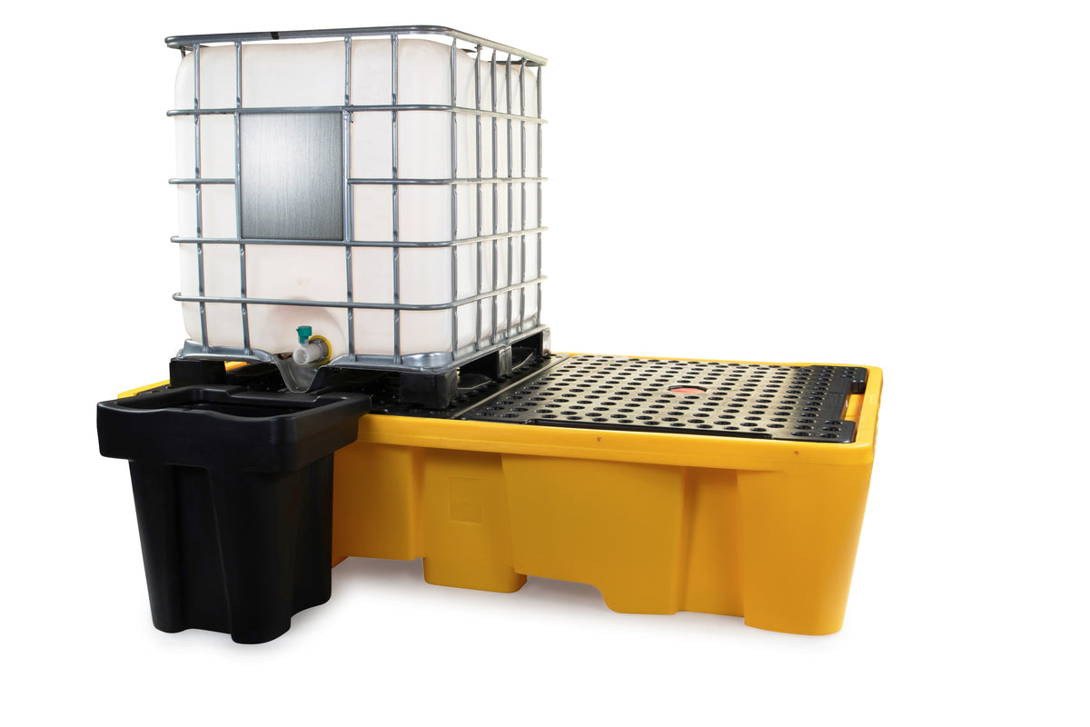 Double IBC Bunded Pallet | Spill Containment for 2 x 1000L IBCs