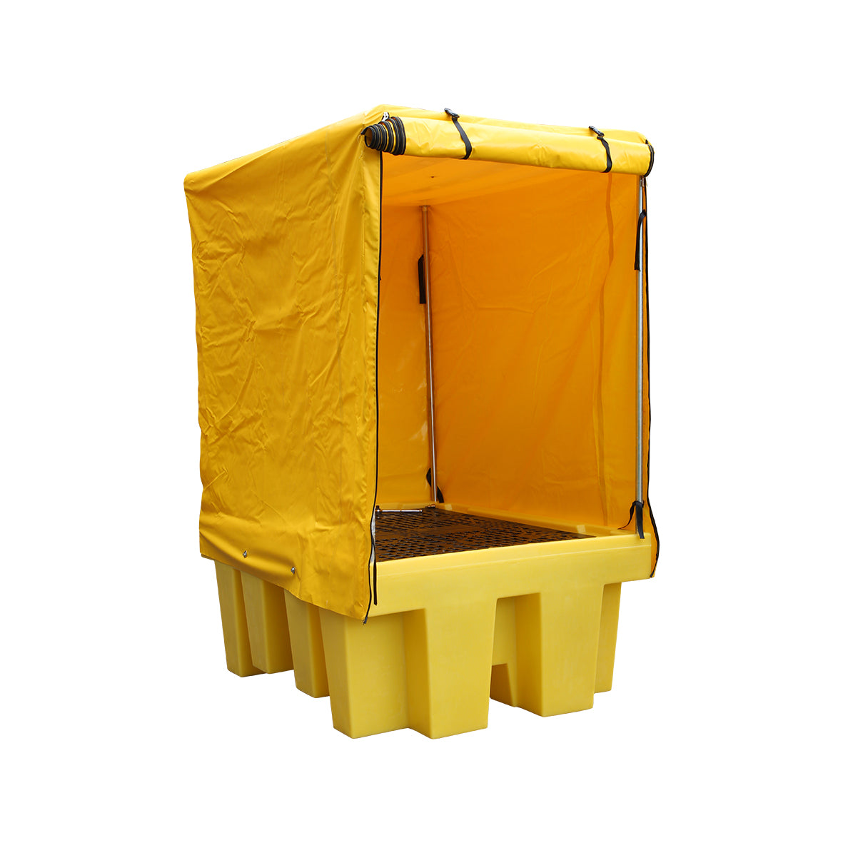 Single IBC Spill Pallet with All Weather Cover | 1000L IBC Bund