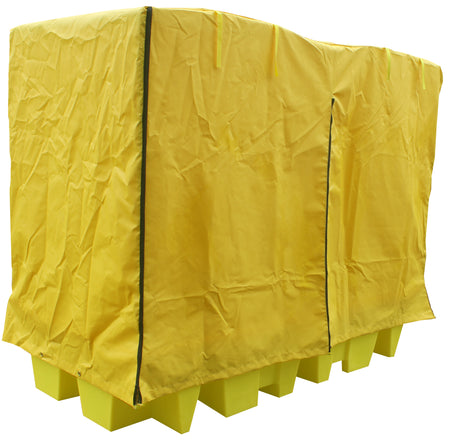 Double IBC Spill Pallet with All Weather Cover | 1130L IBC Bund