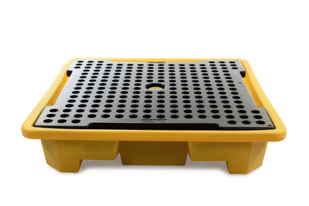 Stackable Bunded Spill Pallet for 4 x 205L Drums | Polyethylene Drum Spill Containment