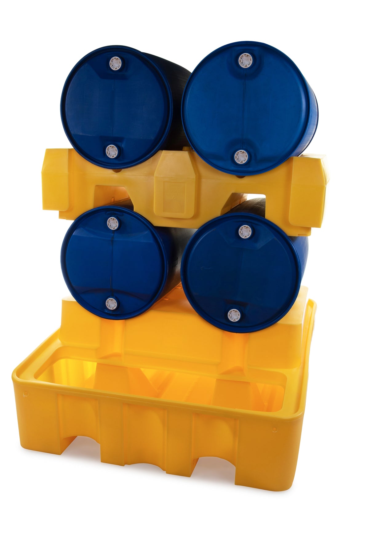 Poly Bund Cradle Stacker | Polyethylene Drum Storage & Dispensing System