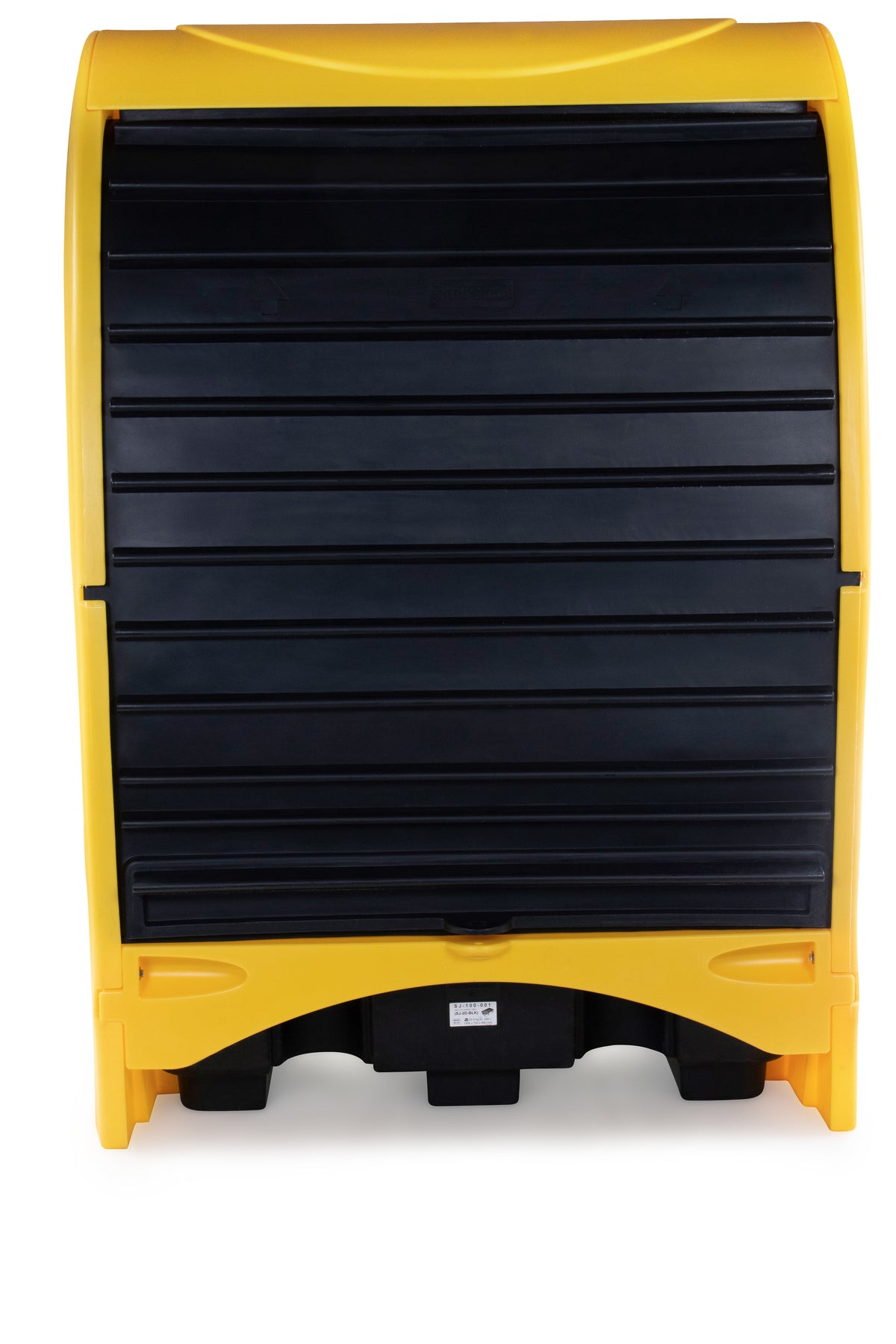 2 Drum Spill Pallet with All Weather Hard Cover | Lockable Outdoor Drum Storage
