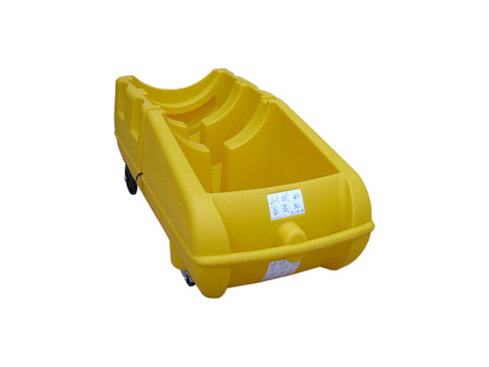 Polyethylene Drum Transporter & Dispenser | Mobile Drum Bund & Dispensing Unit