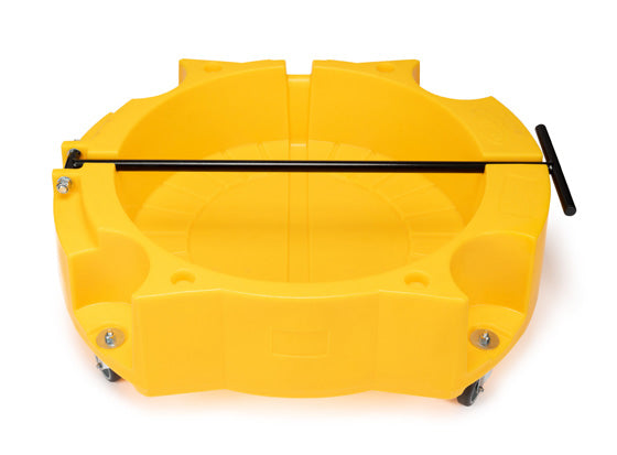 Polyethylene Drum Dolly for 205L Drums | Mobile Drum Transporter