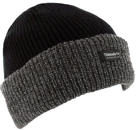 Thinsulate Beanie Hat Black
