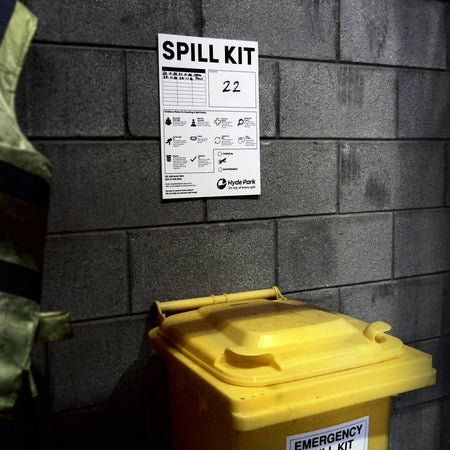 Spill Kit Location Sign Foamex Board