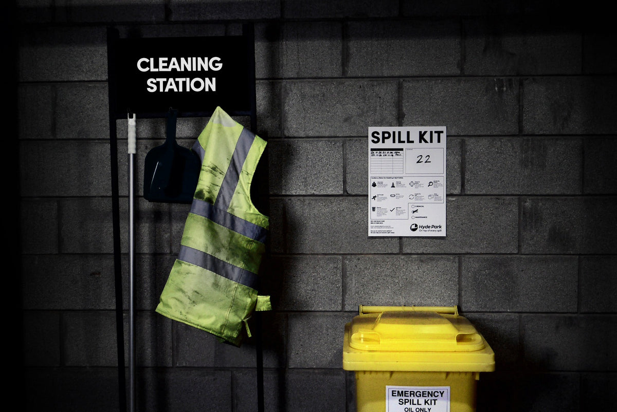 Spill Kit Location Sign Foamex Board