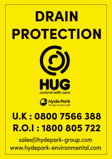 Drain Protection Location Label