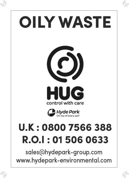 Oily Waste Station Sign