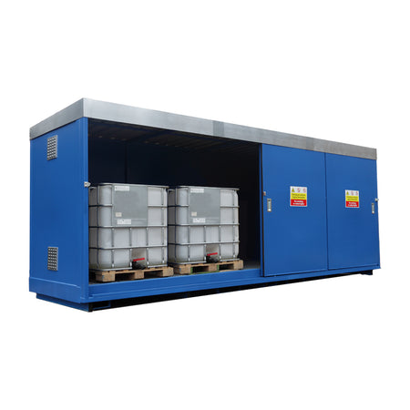 4 IBC Storage Unit On 1 Level