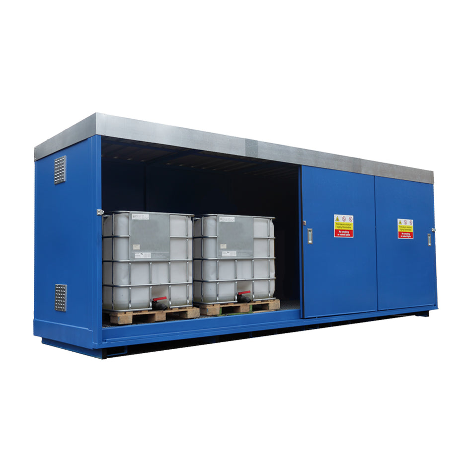 4 IBC Storage Unit On 1 Level