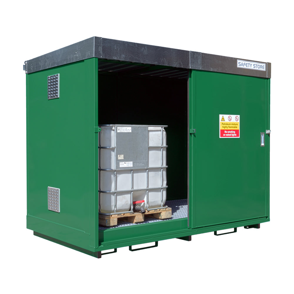 Dual Purpose Storage Unit 8 Drums/2 IBC's