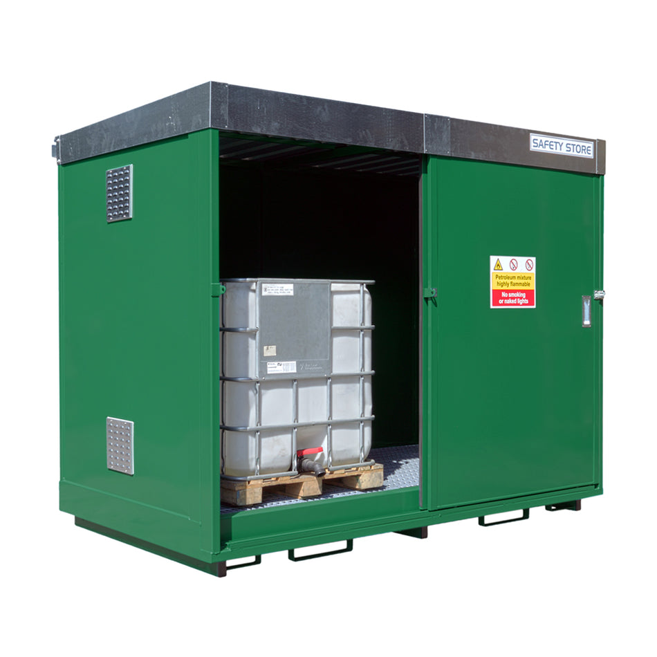 Dual Purpose Storage Unit 8 Drums/2 IBC's