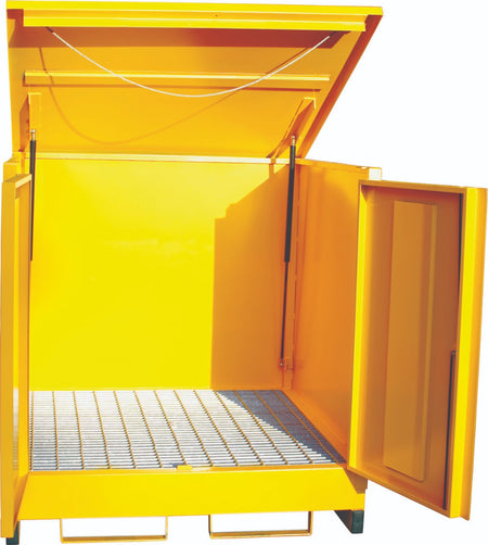 Enclosed Vertical Store for 4 x 205 Litre Drums