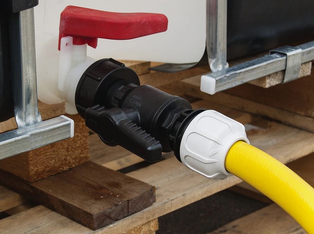 IBC Discharge Valve - Hose Screw Connection