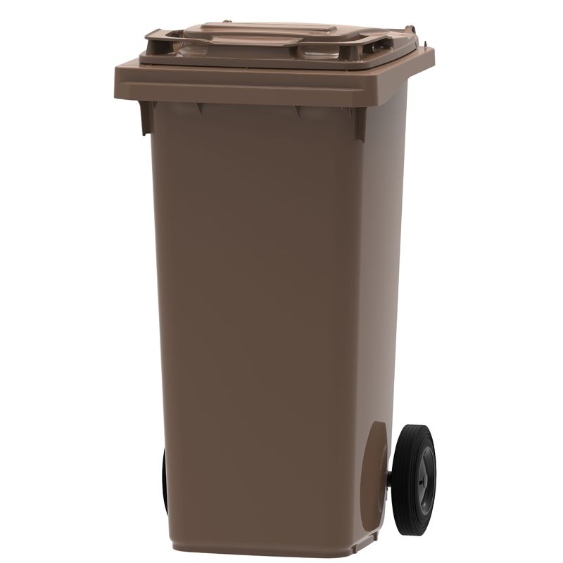 120 Litre Wheeled Bin With Hinged Lid