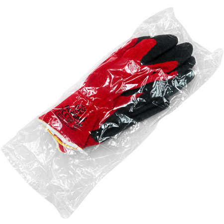 Red Ace Latex Palm-Coated Work Gloves