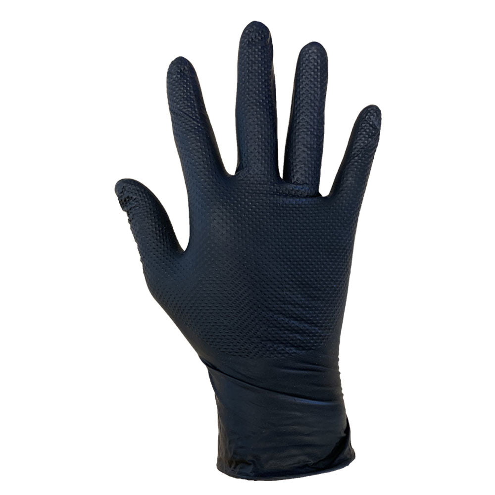 Black Ideal Grip Gloves | Lightweight Nitrile Coated Work Gloves