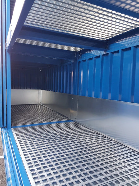 8 IBC Dual Purpose Bunded Storage Unit | Secure Chemical & IBC Storage Building