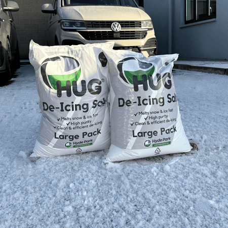 De-Icing Salt 25kg | White Rock Salt for Roads, Car Parks & Paths