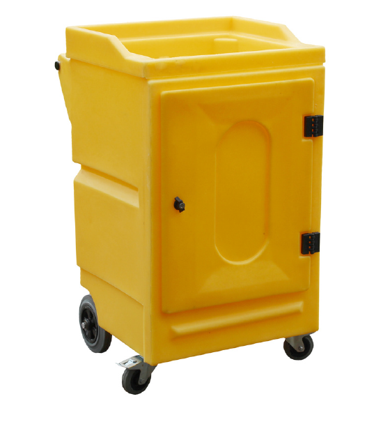 Mobile Poly Spill Station / Storage Cabinet