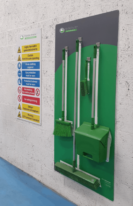 Bespoke Branded Shadow Board Non-Stocked