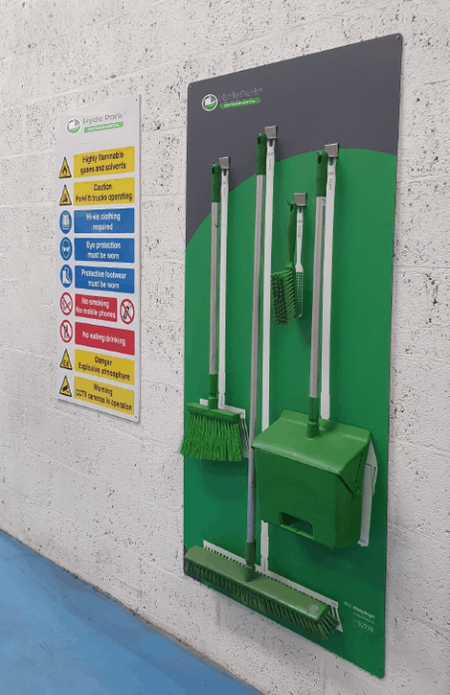 Bespoke Branded Shadow Board Non-Stocked