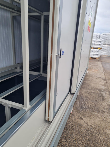 Fire Rated Dual Purpose Storage Unit - 16 Drum 4 IBC's