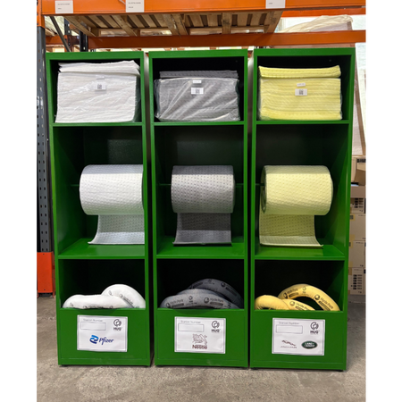 Absorbent Floor Standing Station