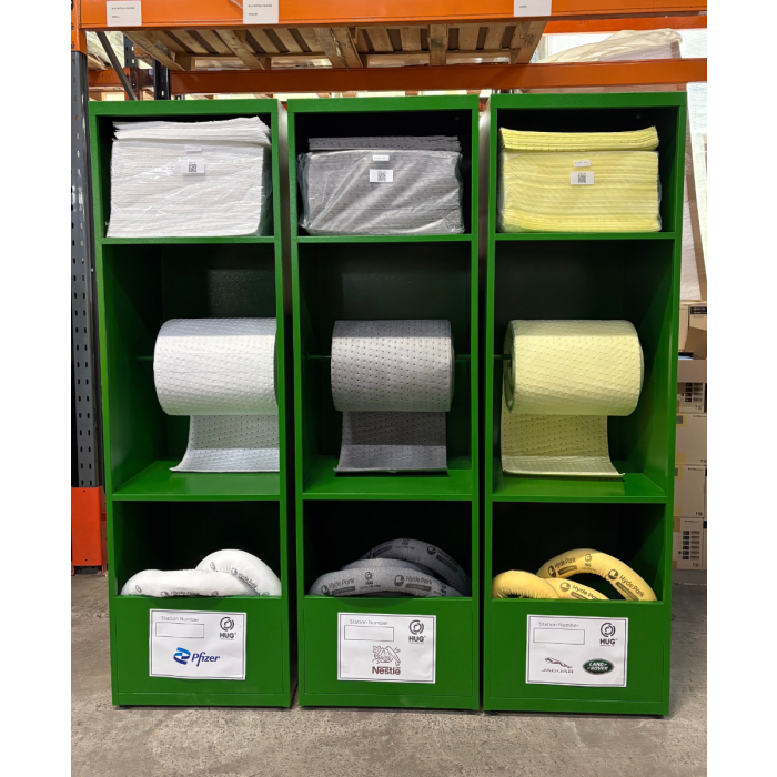 Absorbent Floor Standing Station